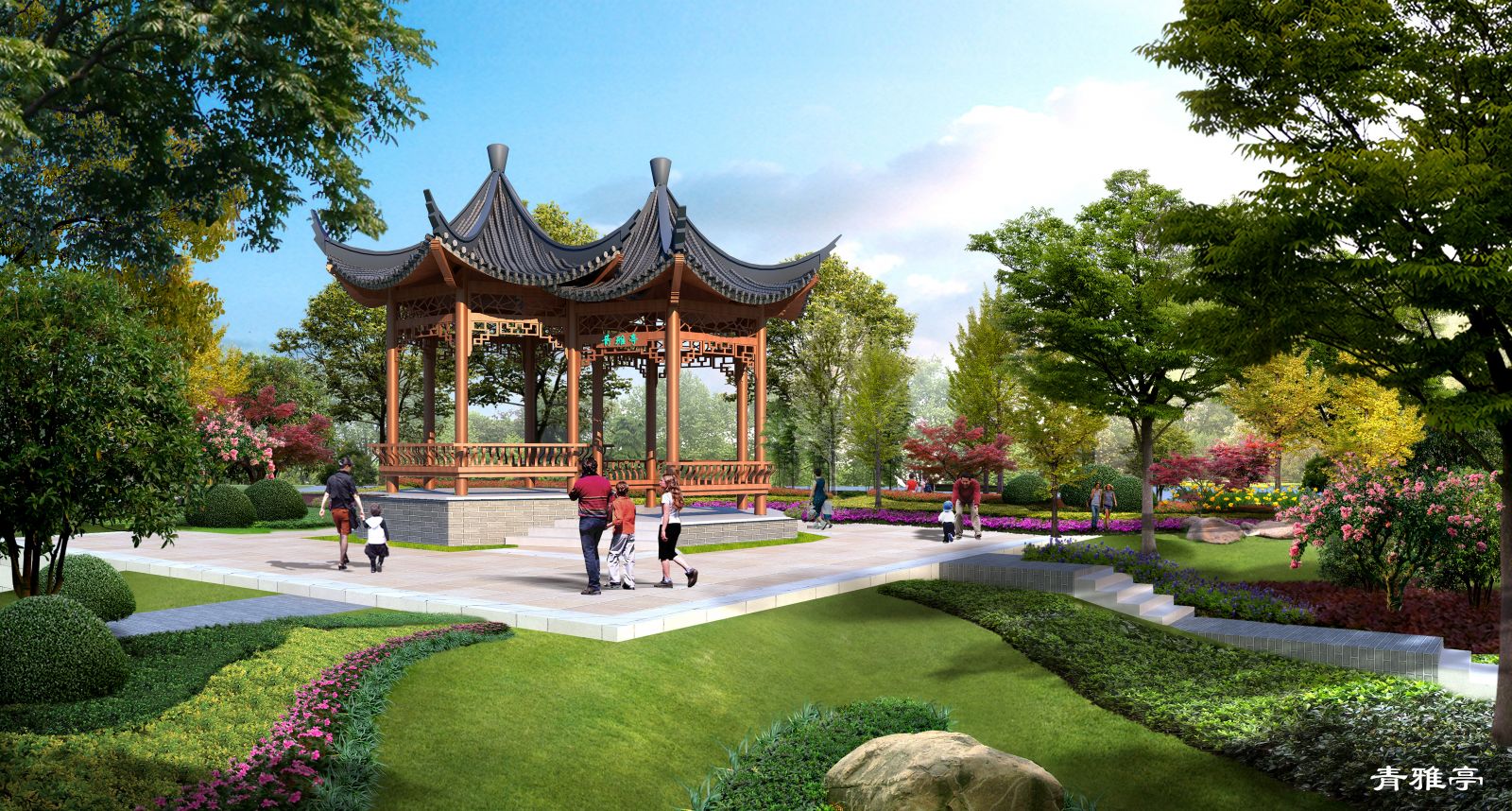 園冶杯專業(yè)獎：天津市雙青公園景觀方案設計
