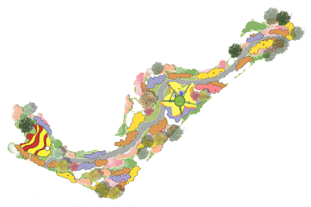 河北省園博會(huì)花境——“藍(lán)色”大海的傳說(shuō)