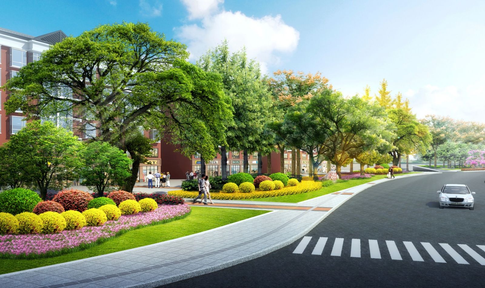 園冶杯專業獎：資陽市嬌子大道綜合整治建設工程-節點景觀提升