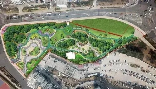 園冶杯專業獎：青島市普寧路游園景觀工程