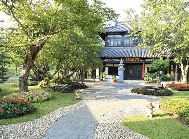 在小清新的泰國(guó)清邁，竟然藏著一處中式園林