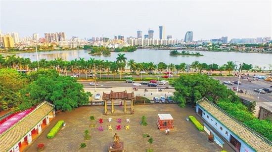 ?？诩t城湖改造經驗：從海宅塘到城市公園