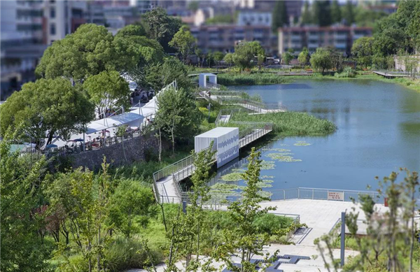 化腐朽為生機 | 一段老城區護城河遺跡的景觀與海綿化改造