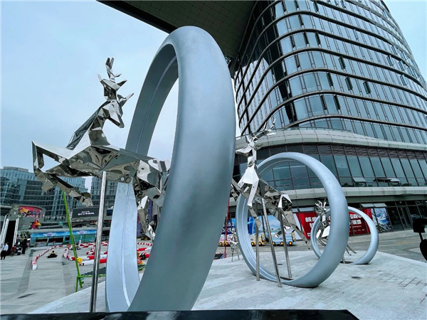 可齋景觀丨富陽(yáng)·鹿山時(shí)代廣場(chǎng)