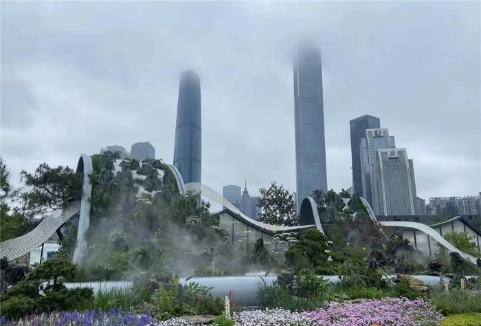 一起打卡《畫中白云》！廣州園博會即將與市民“云見面”