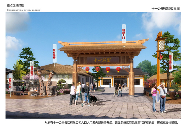 園冶杯參賽作品| 烏蘭哈達(dá)鎮(zhèn)三合村步行街