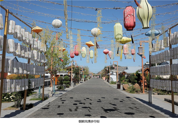 園冶杯參賽作品| 烏蘭哈達(dá)鎮(zhèn)三合村步行街