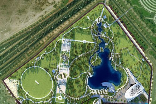 迪拜Zabeel“新月”公園景觀設計