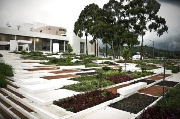 哥倫比亞Santodomingo圖書館公園景觀設(shè)計(jì)