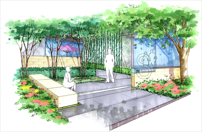 北京通州商務(wù)園景觀設(shè)計