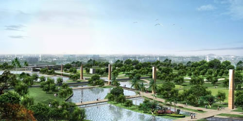 佛山中央城市公園景觀規劃設計