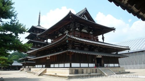 世界最古老的木結(jié)構(gòu)建筑：奈良法隆寺