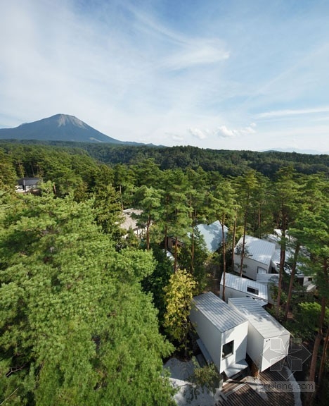 Keisuke Kawaguchi設計的日本大山旅館