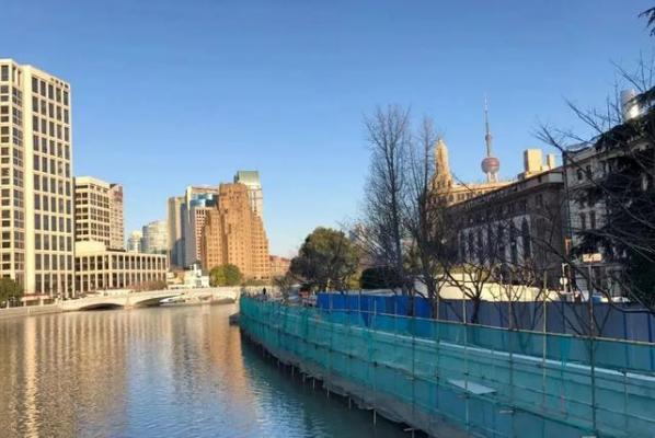 上海蘇州河景觀提升工程復(fù)工 突出市民休閑功能