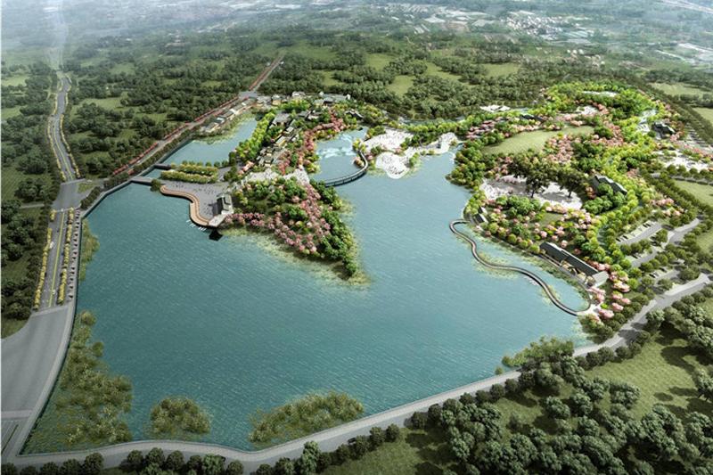 南京江北新區(qū)整治淤積水庫(kù) 改建大型城市公園