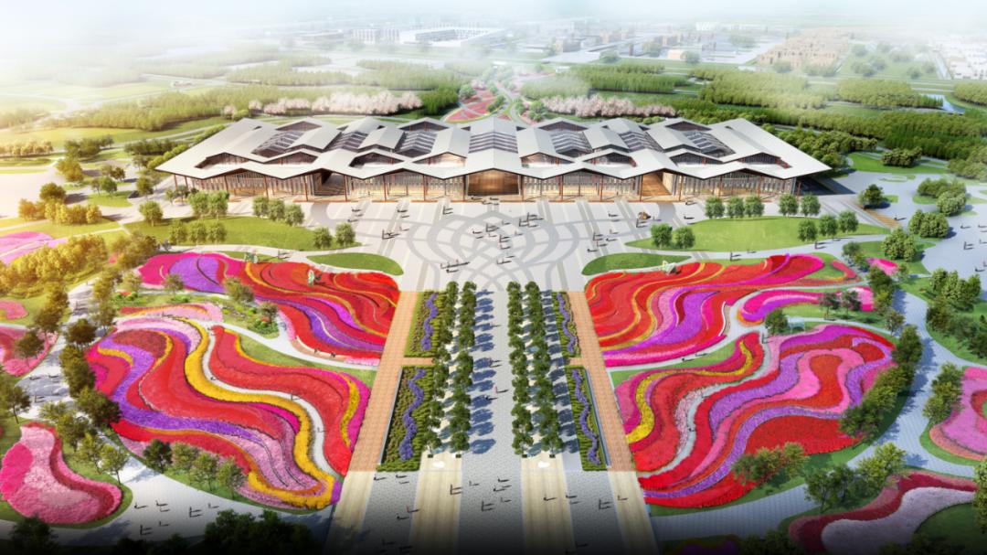 花博會建設(shè)進入沖刺階段，園區(qū)效果圖搶先看