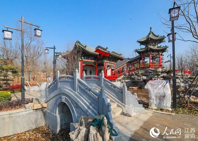揚(yáng)州世界園藝博覽會(huì)展園芳容呈現(xiàn)