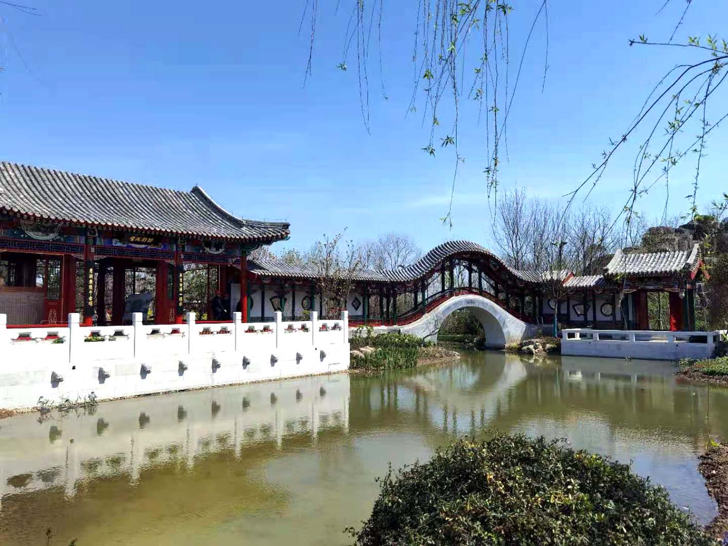 揚(yáng)州世園會(huì)北京園“搬”來(lái)圓明園景觀(guān)