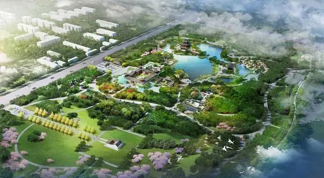 河北省第七屆（定州）園博會(huì)主展館預(yù)計(jì)年底竣工